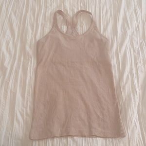 Lululemon ebb to street shelf tank top